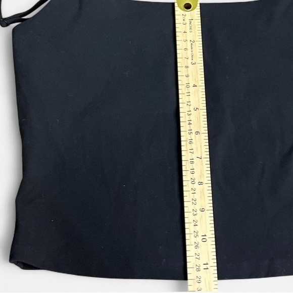 Vuori black spaghetti strap tank top - Picture 5 of 5